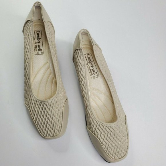 Stretch'n Form by Beacon Beige Women Comfort Shoes Size 8.5/9/10 New - Picture 10 of 10